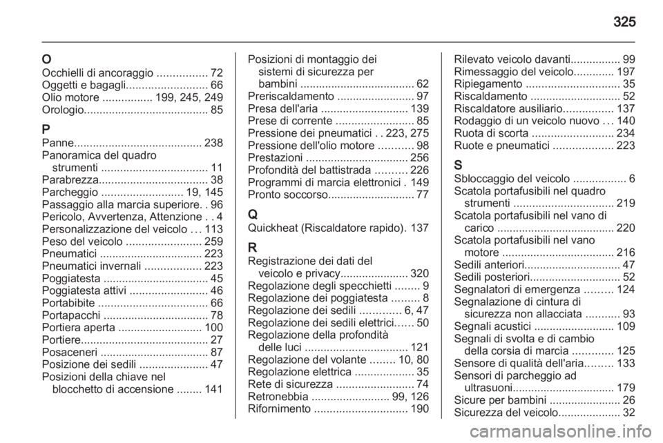 OPEL INSIGNIA 2012.5  Manuale di uso e manutenzione (in Italian) 