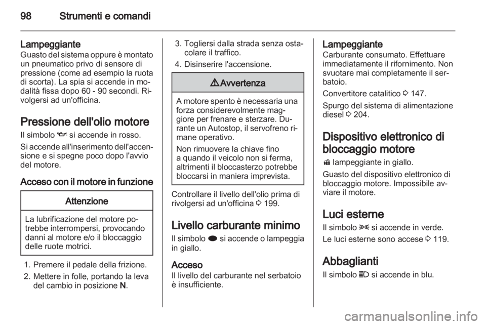 OPEL INSIGNIA 2012.5  Manuale di uso e manutenzione (in Italian) 