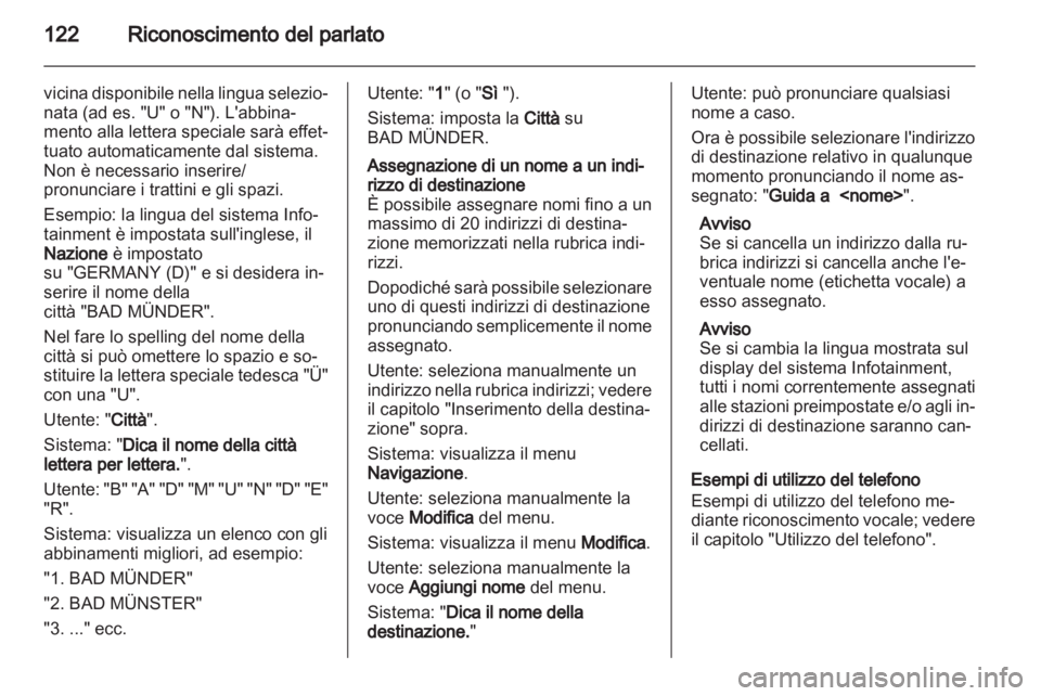 OPEL INSIGNIA 2013  Manuale del sistema Infotainment (in Italian) 