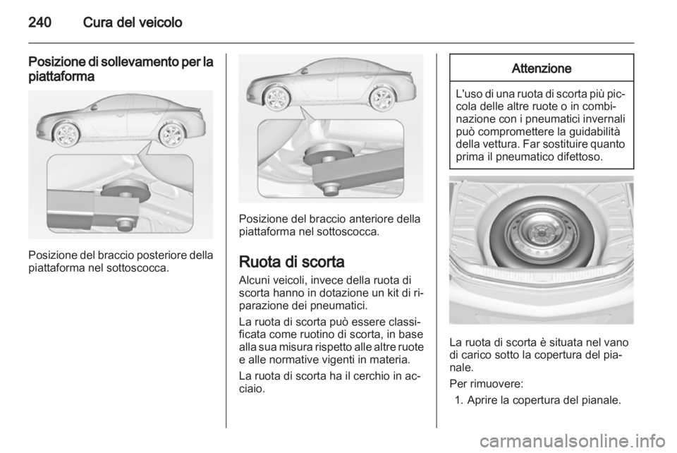 OPEL INSIGNIA 2013  Manuale di uso e manutenzione (in Italian) 
