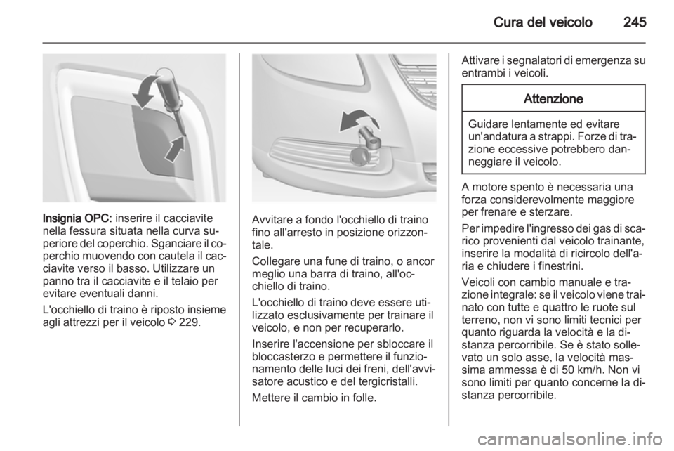OPEL INSIGNIA 2013  Manuale di uso e manutenzione (in Italian) 