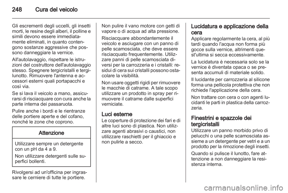 OPEL INSIGNIA 2013  Manuale di uso e manutenzione (in Italian) 