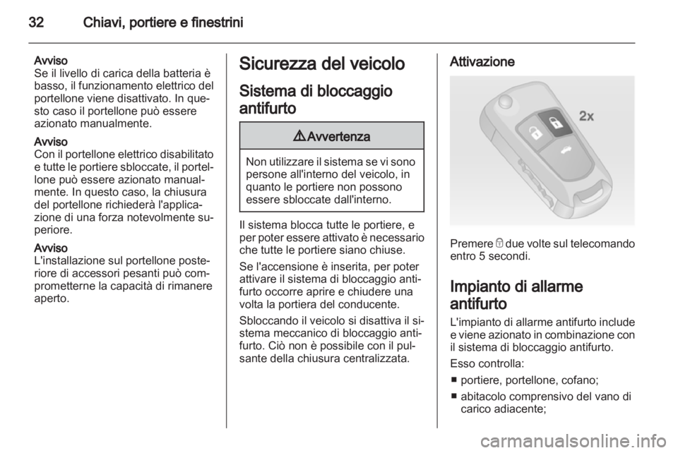 OPEL INSIGNIA 2013  Manuale di uso e manutenzione (in Italian) 