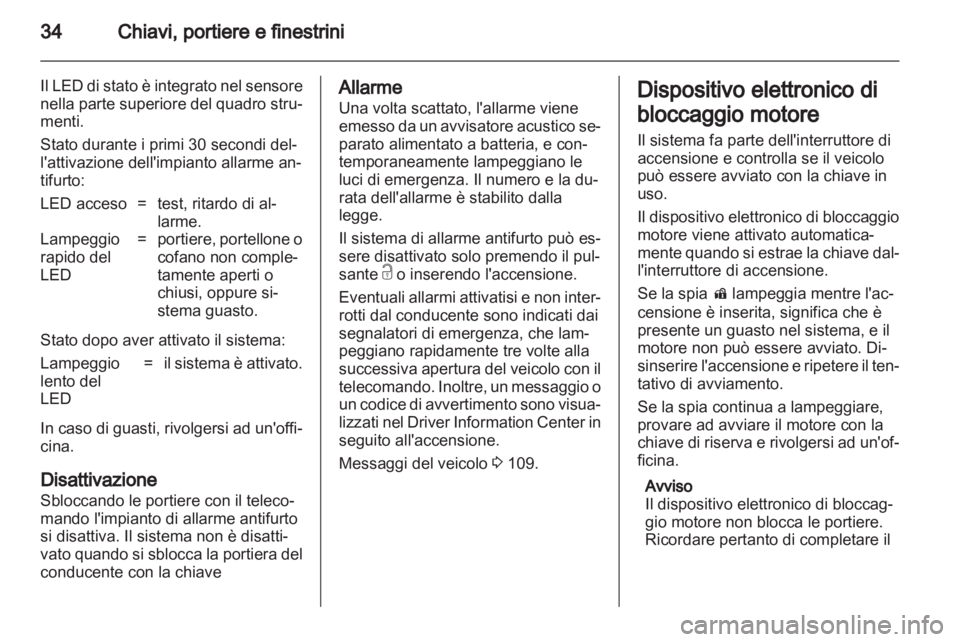 OPEL INSIGNIA 2013  Manuale di uso e manutenzione (in Italian) 