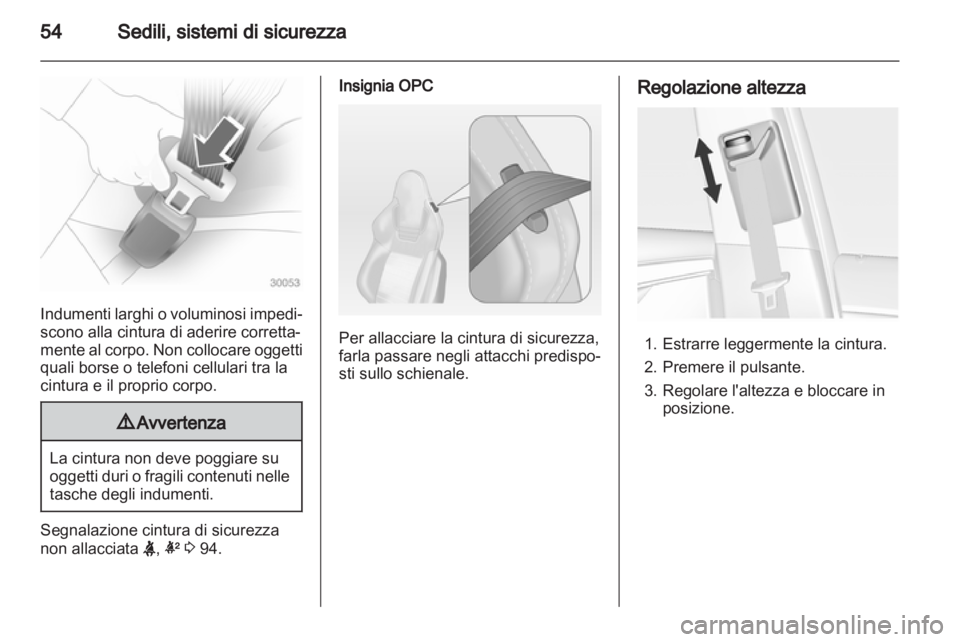 OPEL INSIGNIA 2013  Manuale di uso e manutenzione (in Italian) 