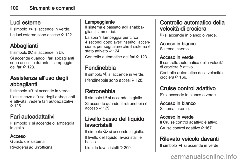 OPEL INSIGNIA 2013.5  Manuale di uso e manutenzione (in Italian) 