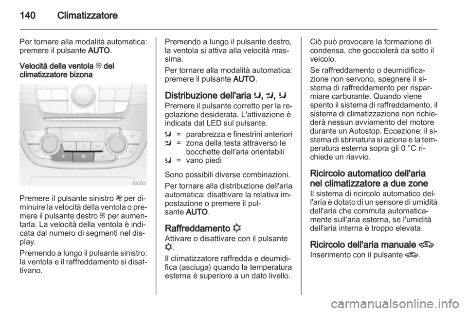 OPEL INSIGNIA 2013.5  Manuale di uso e manutenzione (in Italian) 