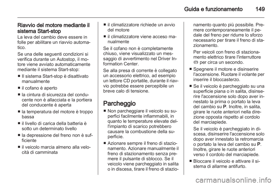 OPEL INSIGNIA 2013.5  Manuale di uso e manutenzione (in Italian) 