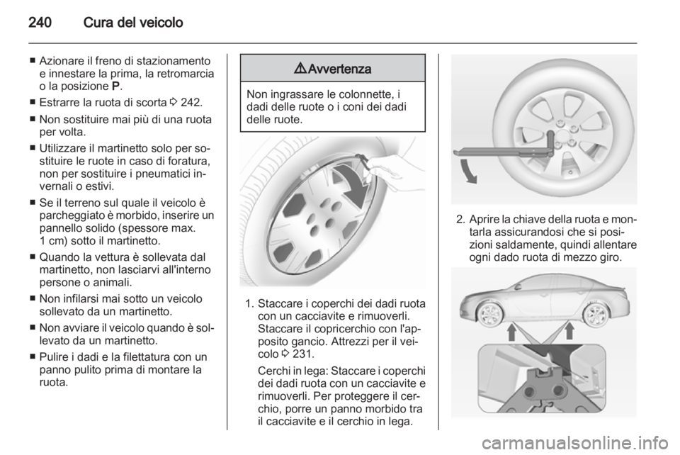 OPEL INSIGNIA 2013.5  Manuale di uso e manutenzione (in Italian) 