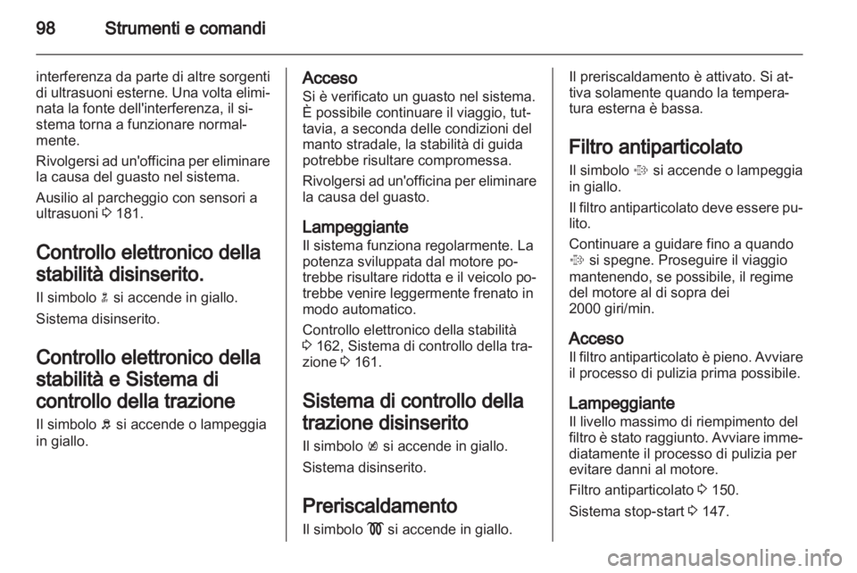 OPEL INSIGNIA 2013.5  Manuale di uso e manutenzione (in Italian) 