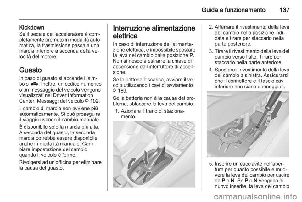 OPEL MERIVA 2011  Manuale di uso e manutenzione (in Italian) 