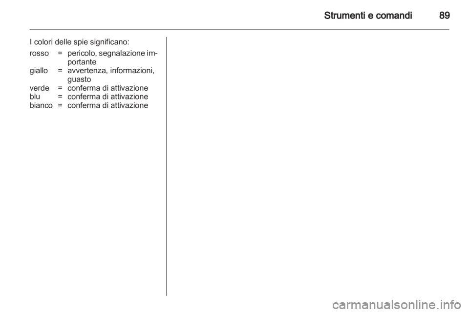 OPEL MERIVA 2011  Manuale di uso e manutenzione (in Italian) 