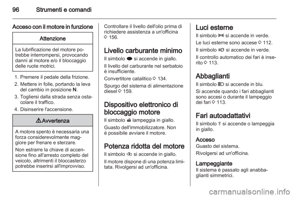 OPEL MERIVA 2011  Manuale di uso e manutenzione (in Italian) 