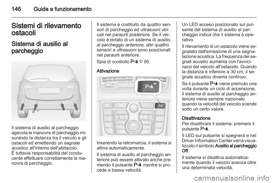 OPEL MERIVA 2011.5  Manuale di uso e manutenzione (in Italian) 