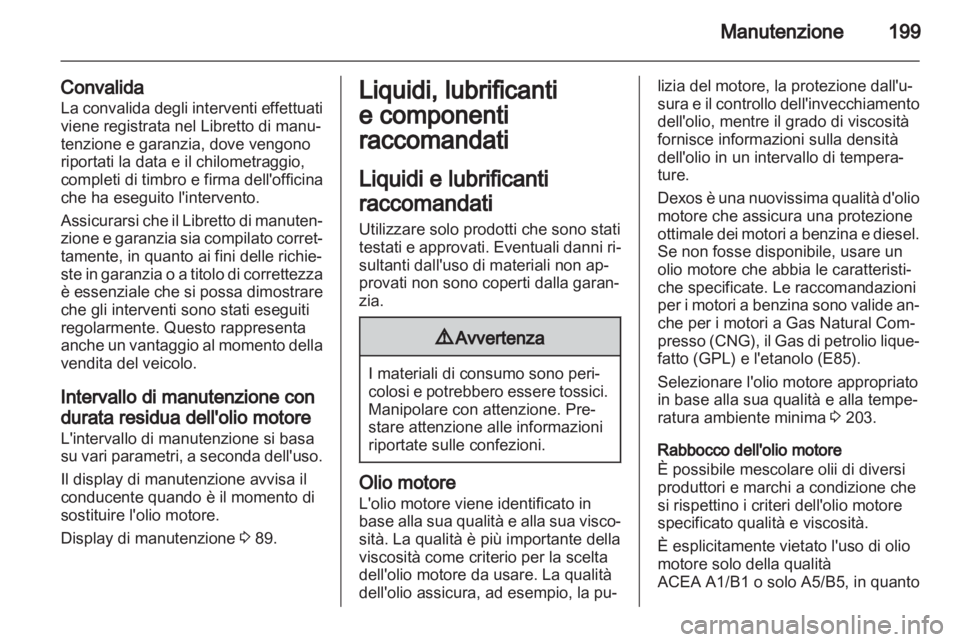 OPEL MERIVA 2011.5  Manuale di uso e manutenzione (in Italian) 