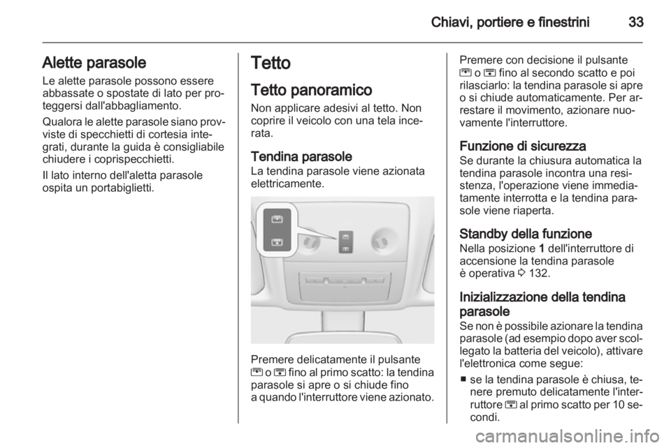 OPEL MERIVA 2011.5  Manuale di uso e manutenzione (in Italian) 