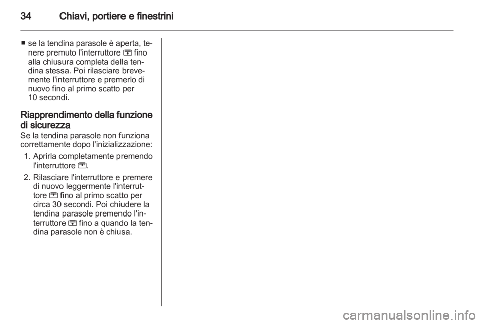 OPEL MERIVA 2011.5  Manuale di uso e manutenzione (in Italian) 