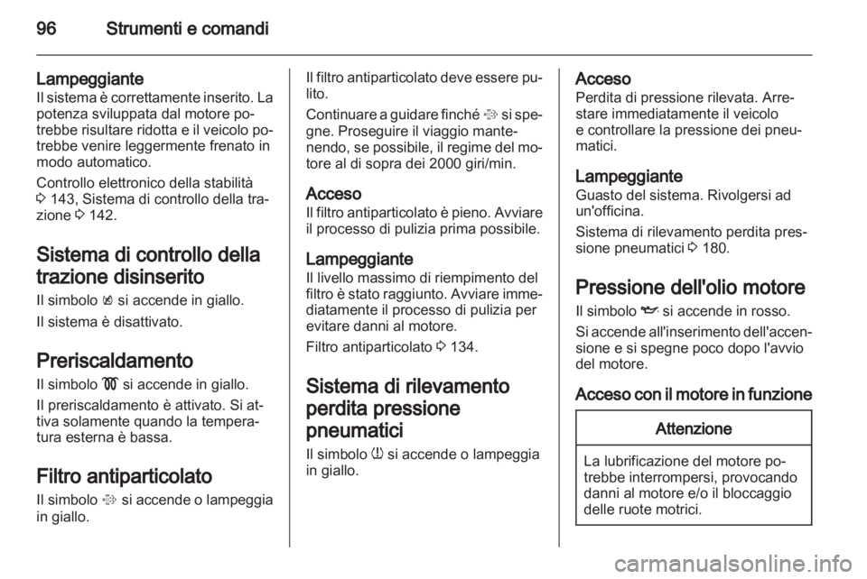 OPEL MERIVA 2011.5  Manuale di uso e manutenzione (in Italian) 