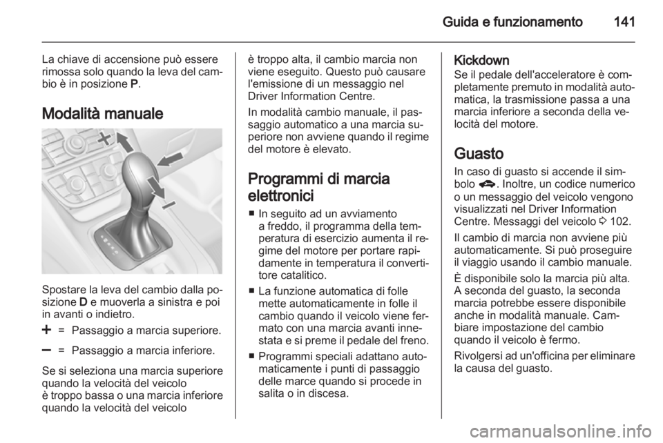 OPEL MERIVA 2012  Manuale di uso e manutenzione (in Italian) 