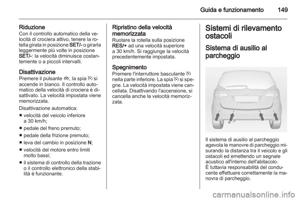 OPEL MERIVA 2012  Manuale di uso e manutenzione (in Italian) 