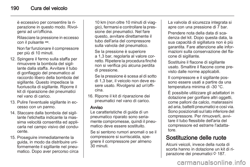 OPEL MERIVA 2012  Manuale di uso e manutenzione (in Italian) 