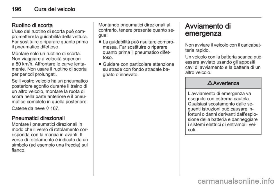 OPEL MERIVA 2012  Manuale di uso e manutenzione (in Italian) 