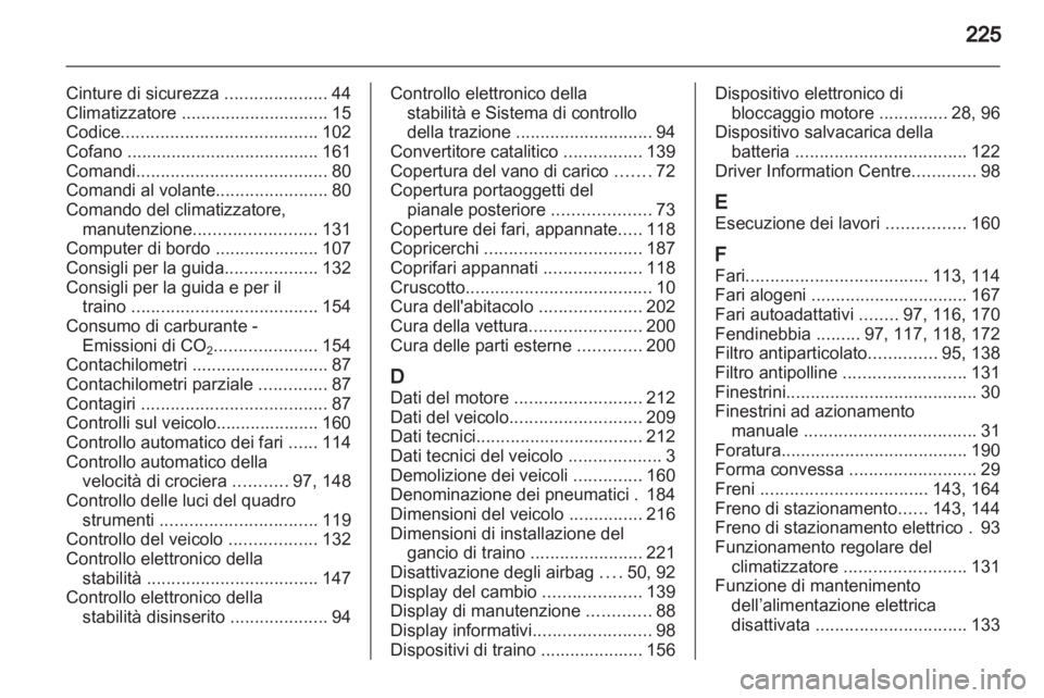 OPEL MERIVA 2012  Manuale di uso e manutenzione (in Italian) 