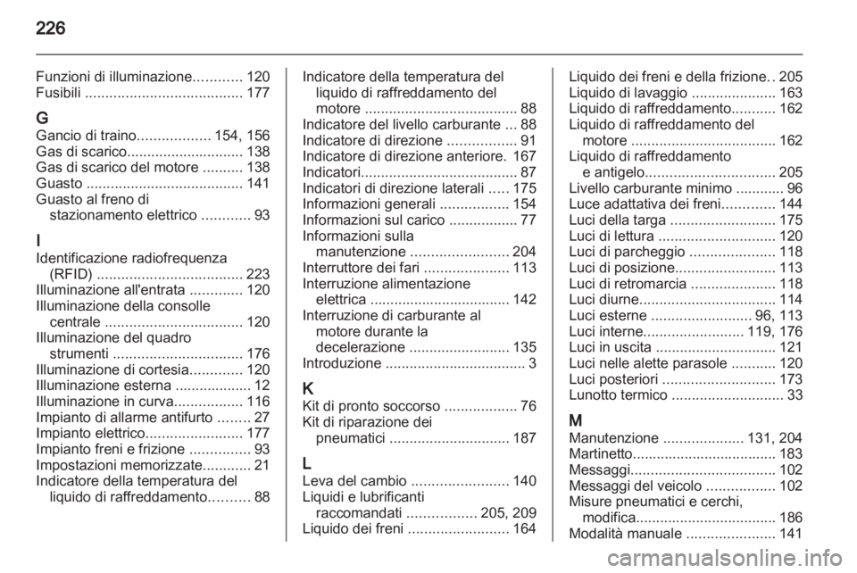 OPEL MERIVA 2012  Manuale di uso e manutenzione (in Italian) 