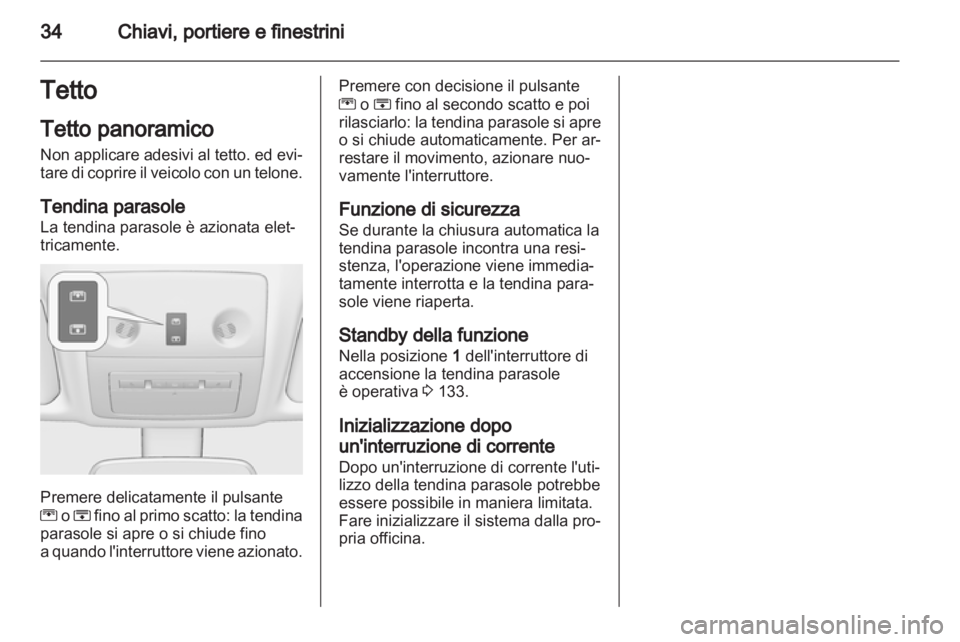 OPEL MERIVA 2012  Manuale di uso e manutenzione (in Italian) 