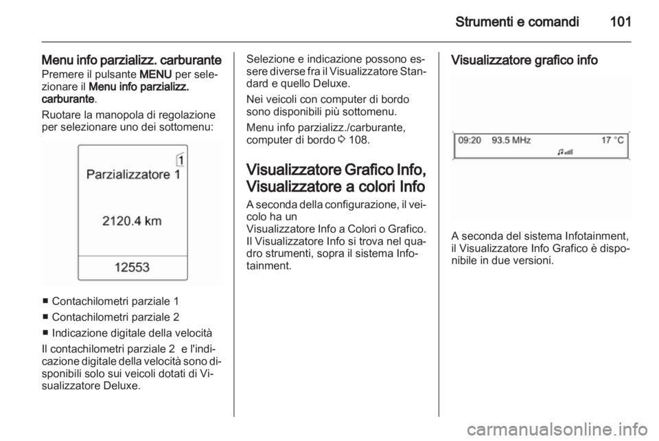 OPEL MERIVA 2012.5  Manuale di uso e manutenzione (in Italian) 