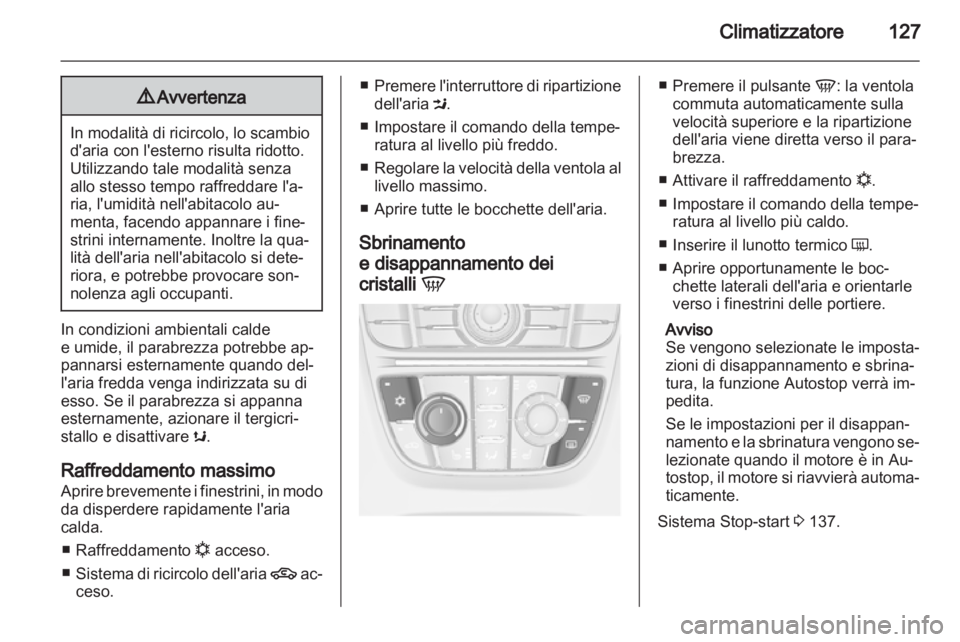 OPEL MERIVA 2012.5  Manuale di uso e manutenzione (in Italian) 
