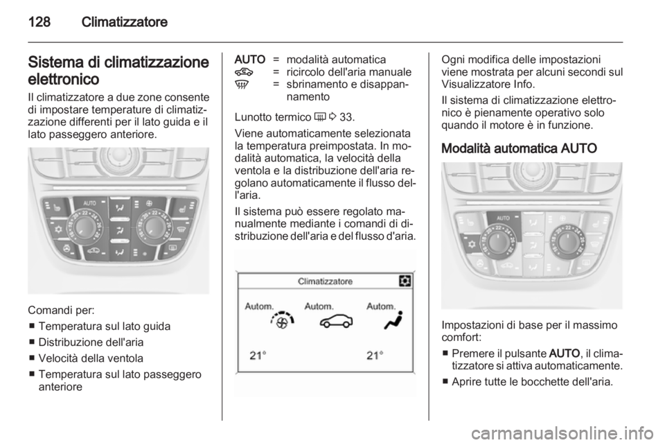 OPEL MERIVA 2012.5  Manuale di uso e manutenzione (in Italian) 
