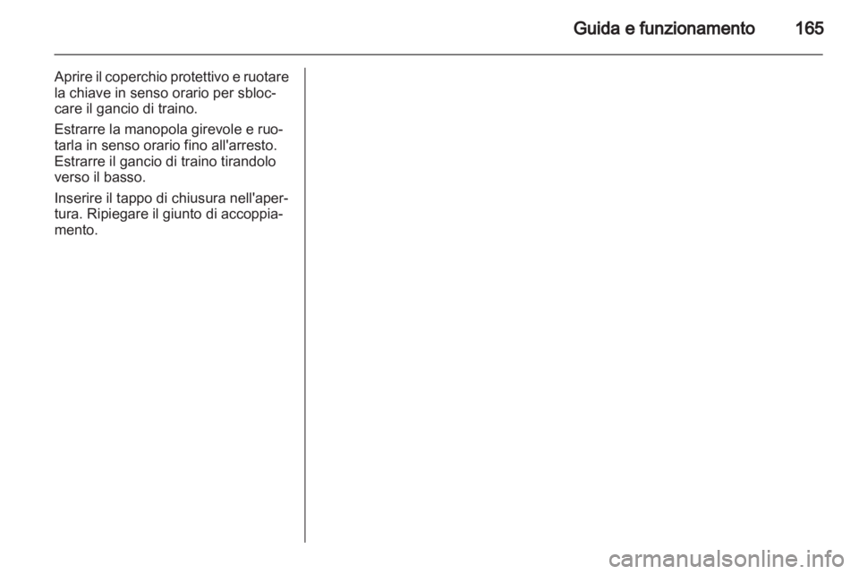 OPEL MERIVA 2012.5  Manuale di uso e manutenzione (in Italian) 