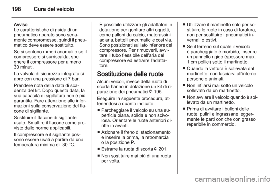OPEL MERIVA 2012.5  Manuale di uso e manutenzione (in Italian) 