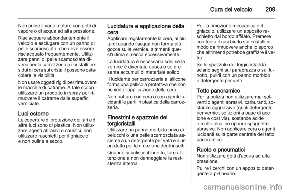 OPEL MERIVA 2012.5  Manuale di uso e manutenzione (in Italian) 