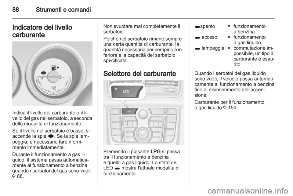 OPEL MERIVA 2012.5  Manuale di uso e manutenzione (in Italian) 