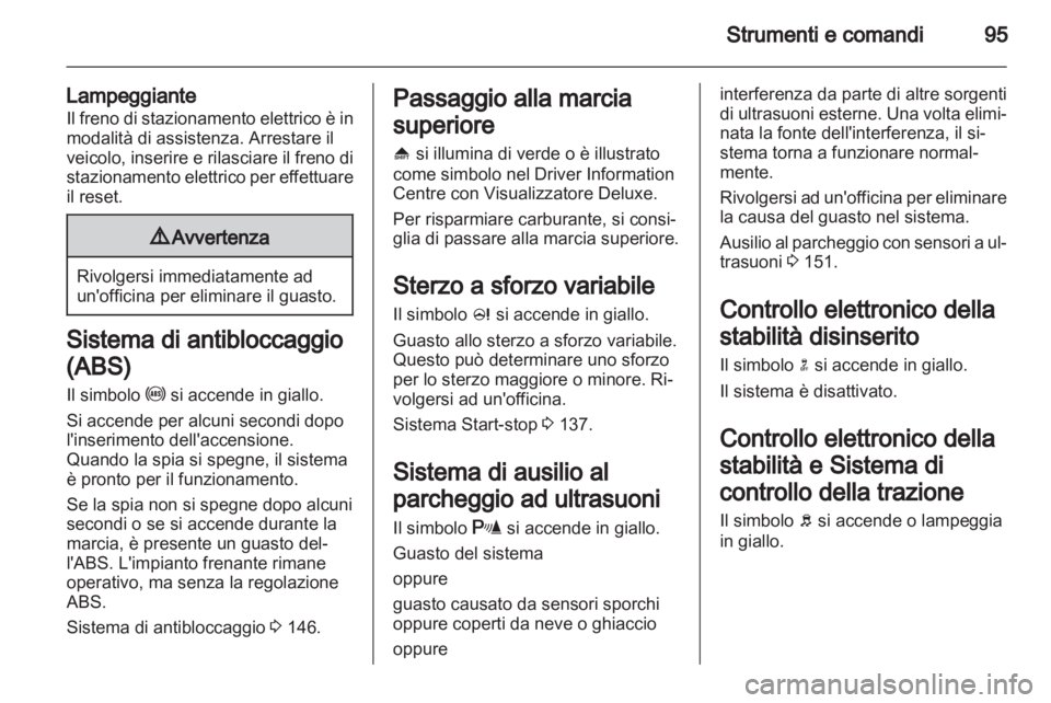 OPEL MERIVA 2012.5  Manuale di uso e manutenzione (in Italian) 