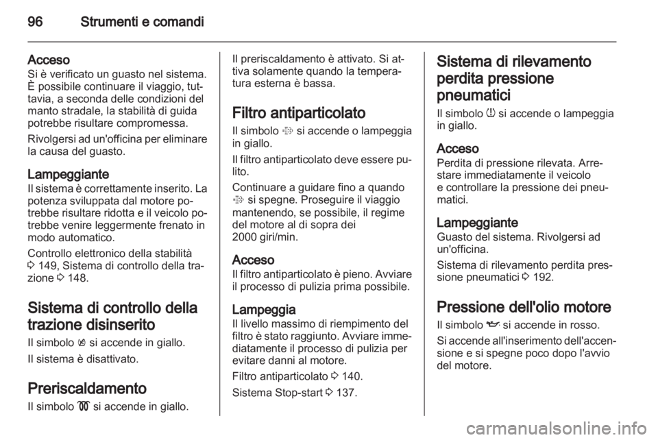 OPEL MERIVA 2012.5  Manuale di uso e manutenzione (in Italian) 