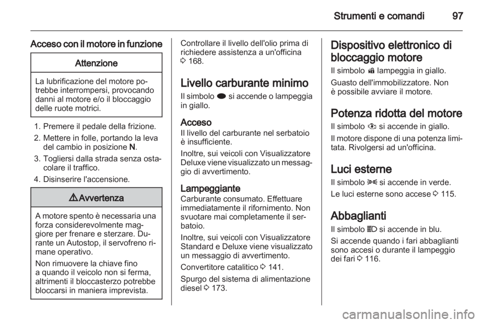 OPEL MERIVA 2012.5  Manuale di uso e manutenzione (in Italian) 