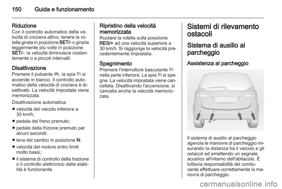 OPEL MERIVA 2013  Manuale di uso e manutenzione (in Italian) 