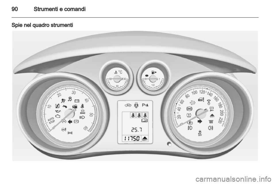 OPEL MERIVA 2013  Manuale di uso e manutenzione (in Italian) 