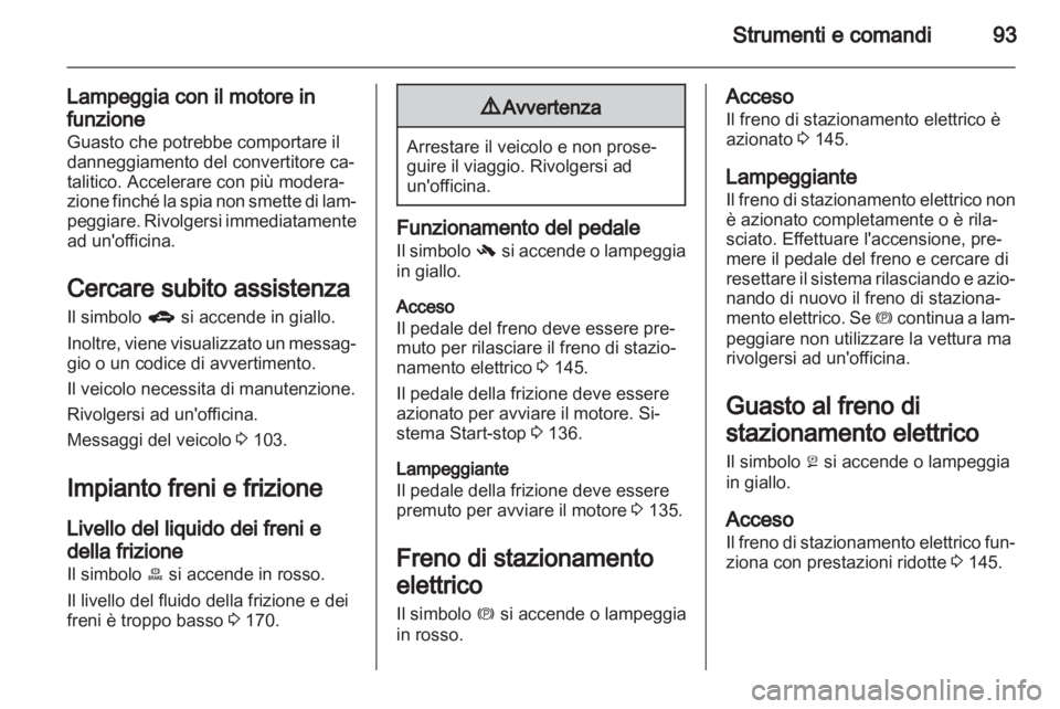 OPEL MERIVA 2013  Manuale di uso e manutenzione (in Italian) 