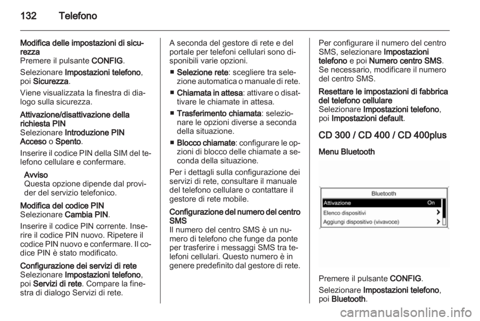 OPEL MERIVA 2013.5  Manuale del sistema Infotainment (in Italian) 