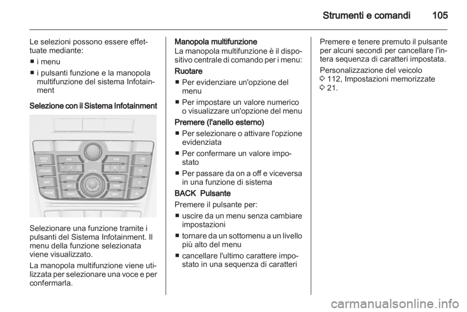 OPEL MERIVA 2013.5  Manuale di uso e manutenzione (in Italian) 