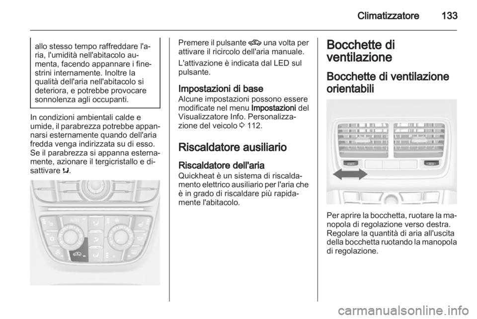 OPEL MERIVA 2013.5  Manuale di uso e manutenzione (in Italian) 