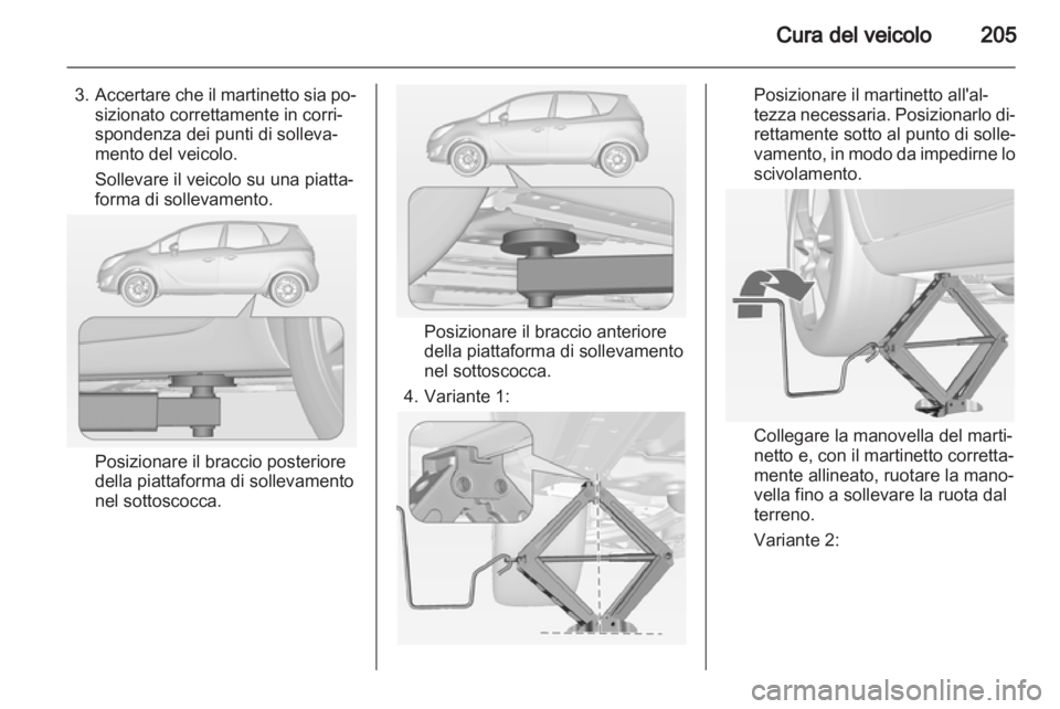 OPEL MERIVA 2013.5  Manuale di uso e manutenzione (in Italian) 