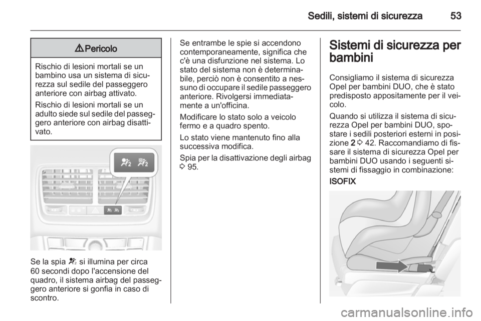 OPEL MERIVA 2013.5  Manuale di uso e manutenzione (in Italian) 