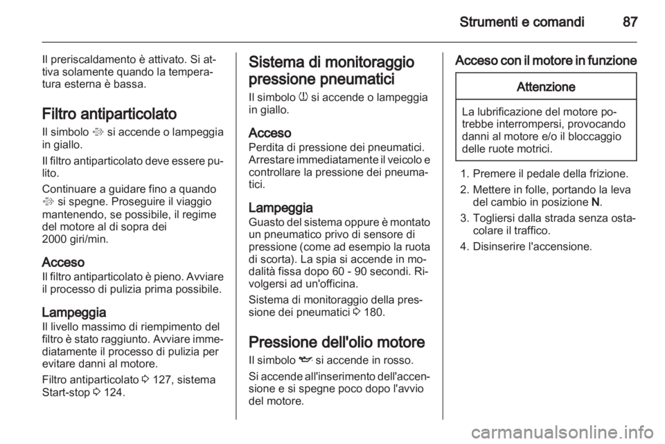 OPEL MOKKA 2013  Manuale di uso e manutenzione (in Italian) 