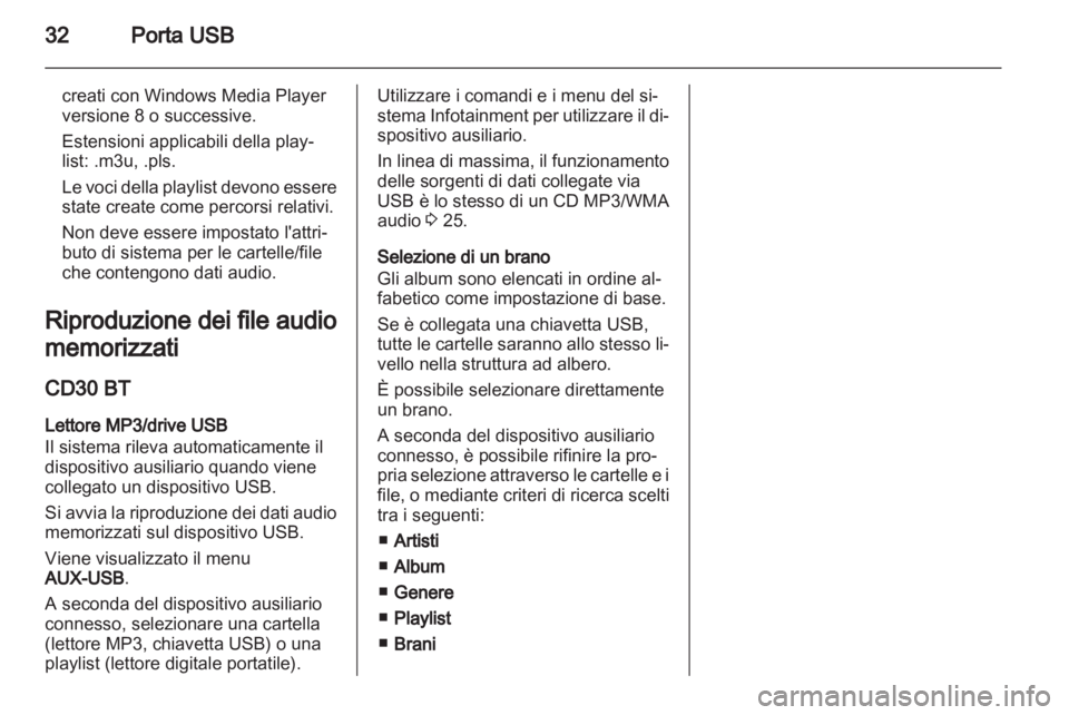 OPEL MOVANO_B 2011.5  Manuale del sistema Infotainment (in Italian) 
