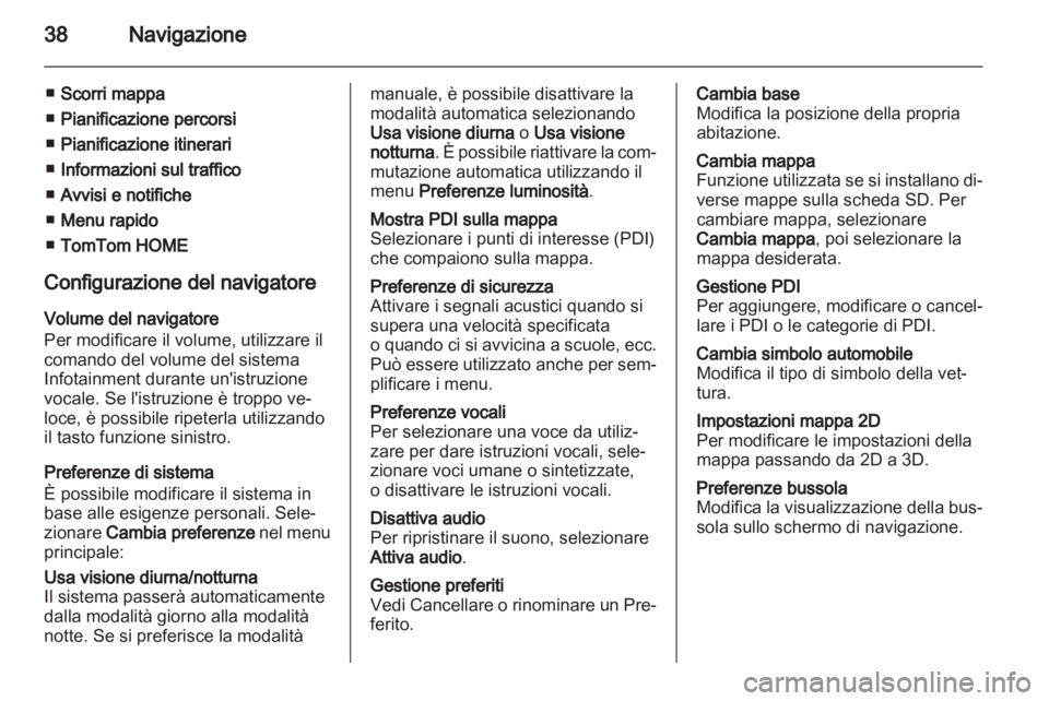 OPEL MOVANO_B 2011.5  Manuale del sistema Infotainment (in Italian) 
